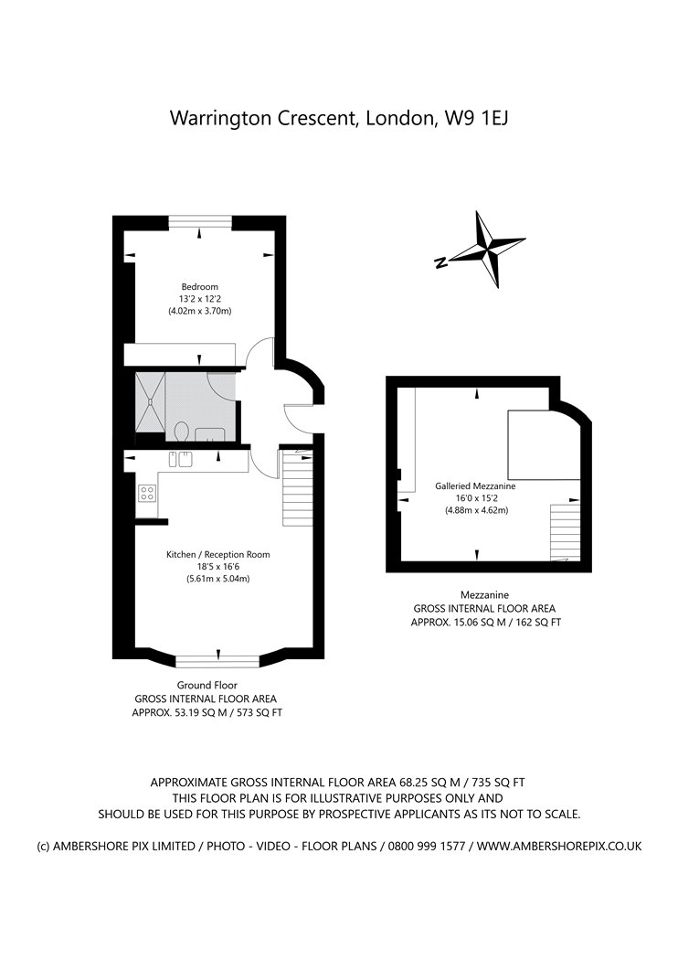 Ground Floor, 37B, Warrington Crescent, London floorplan