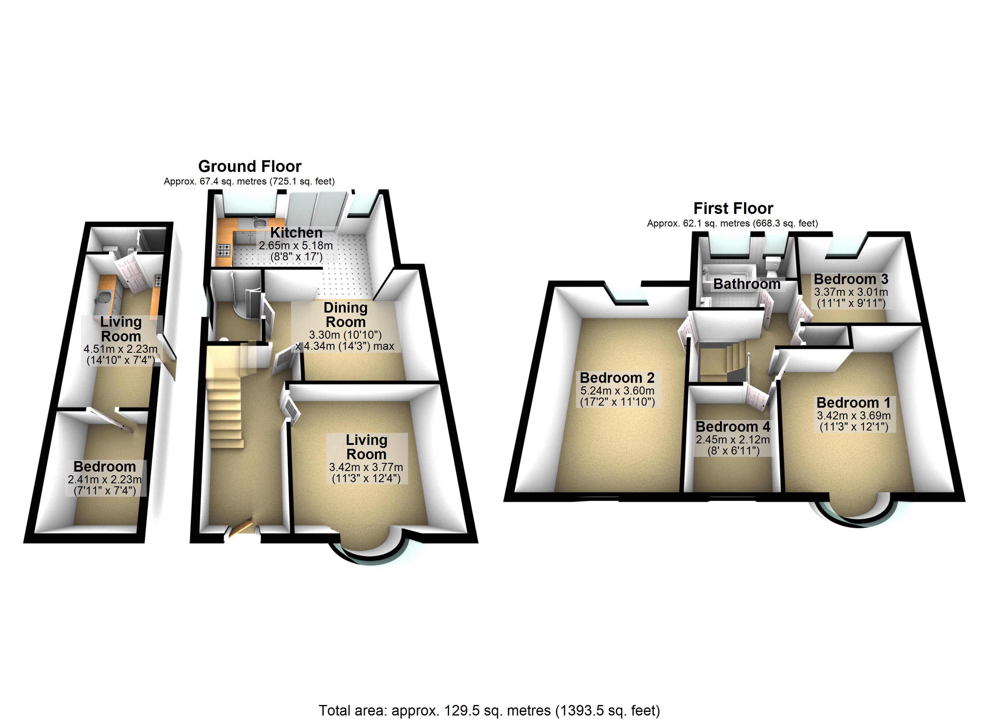 4 Bedrooms Semi-detached house for sale in Uppingham Road, Leicester LE5