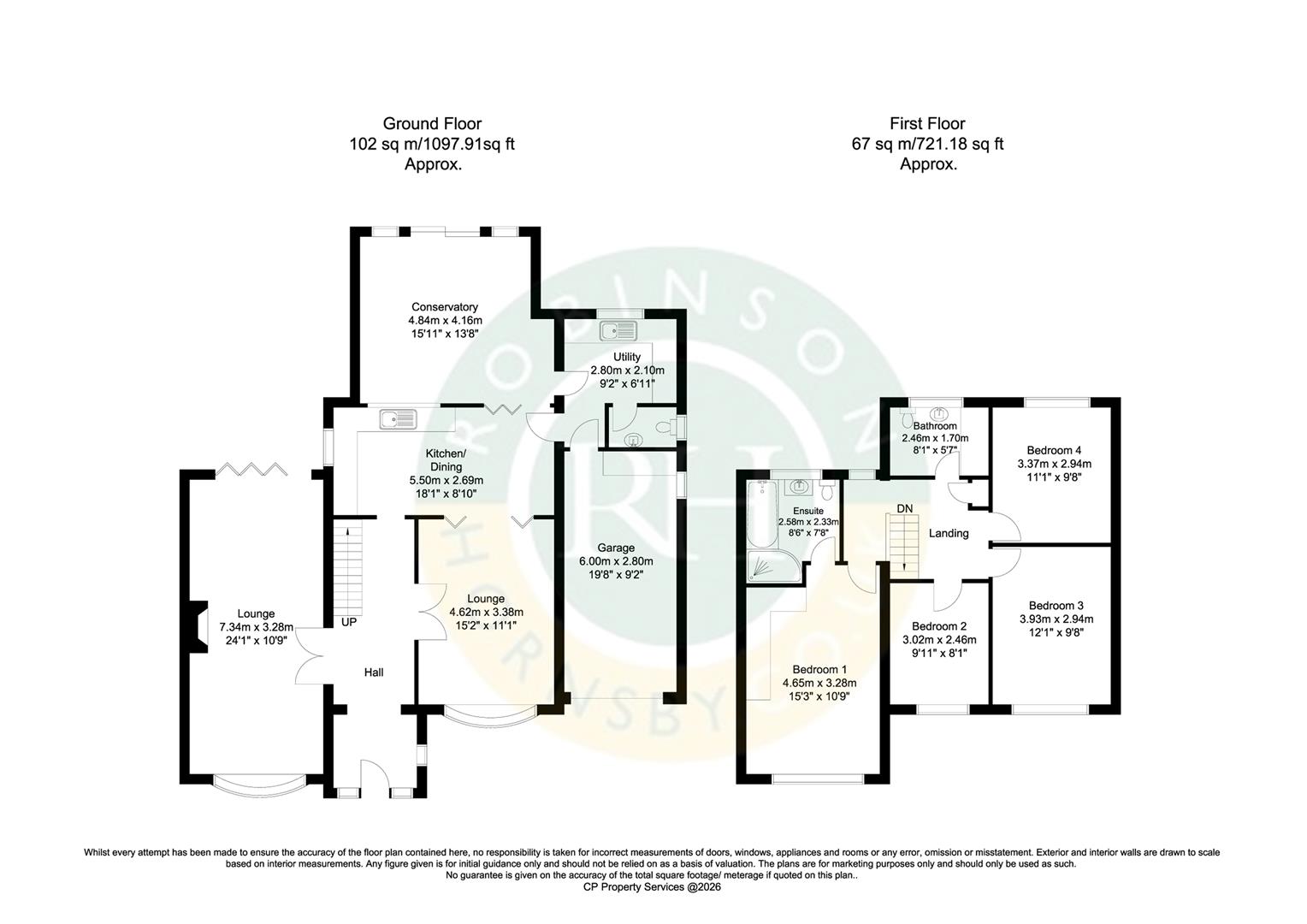 69, Harvey Close, Doncaster floorplan