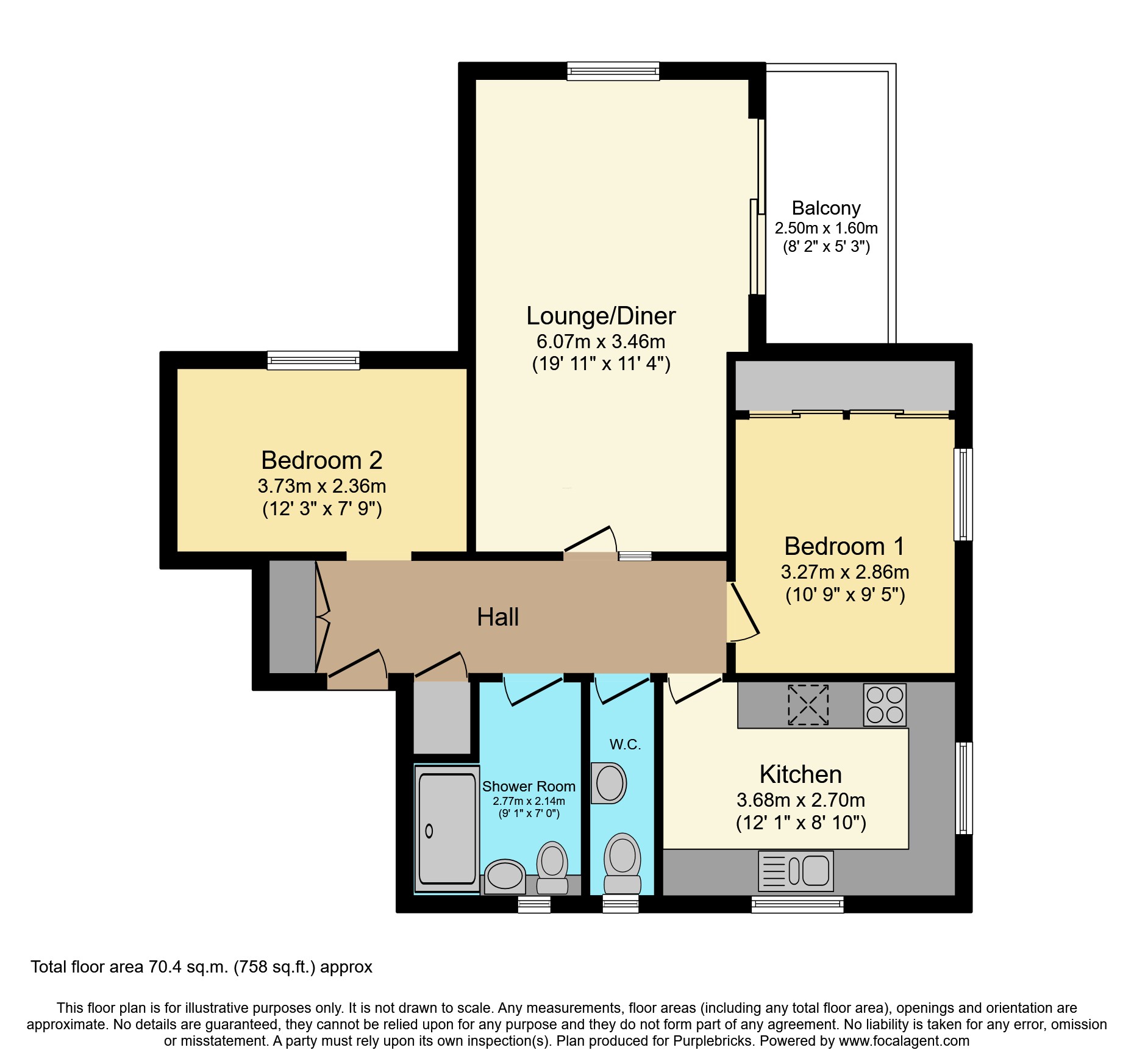 Flat 5/Annandale Court, 5 Clifton Road, Southbourne, Bournemouth floorplan