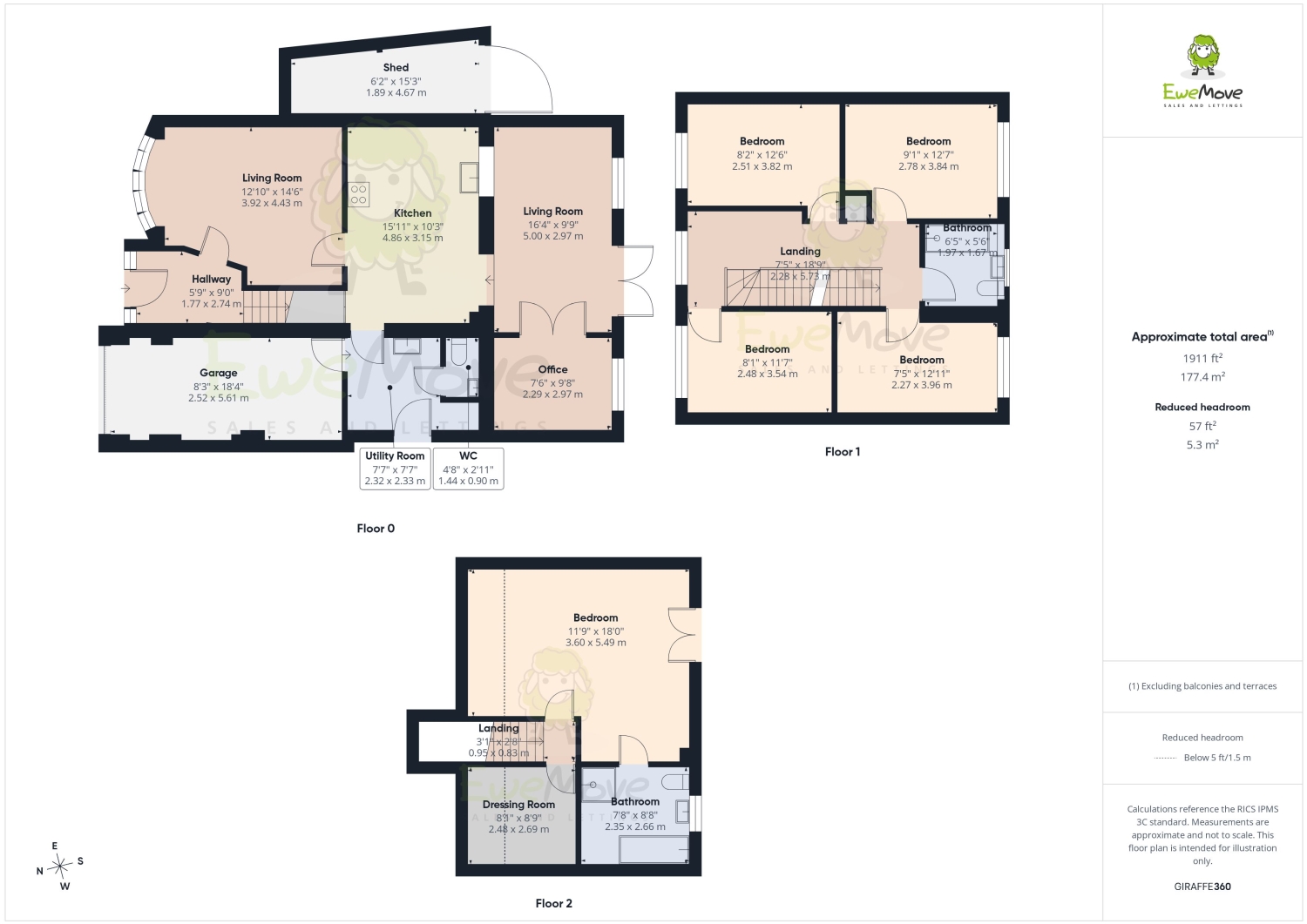 21, Mallard Close, Basingstoke floorplan