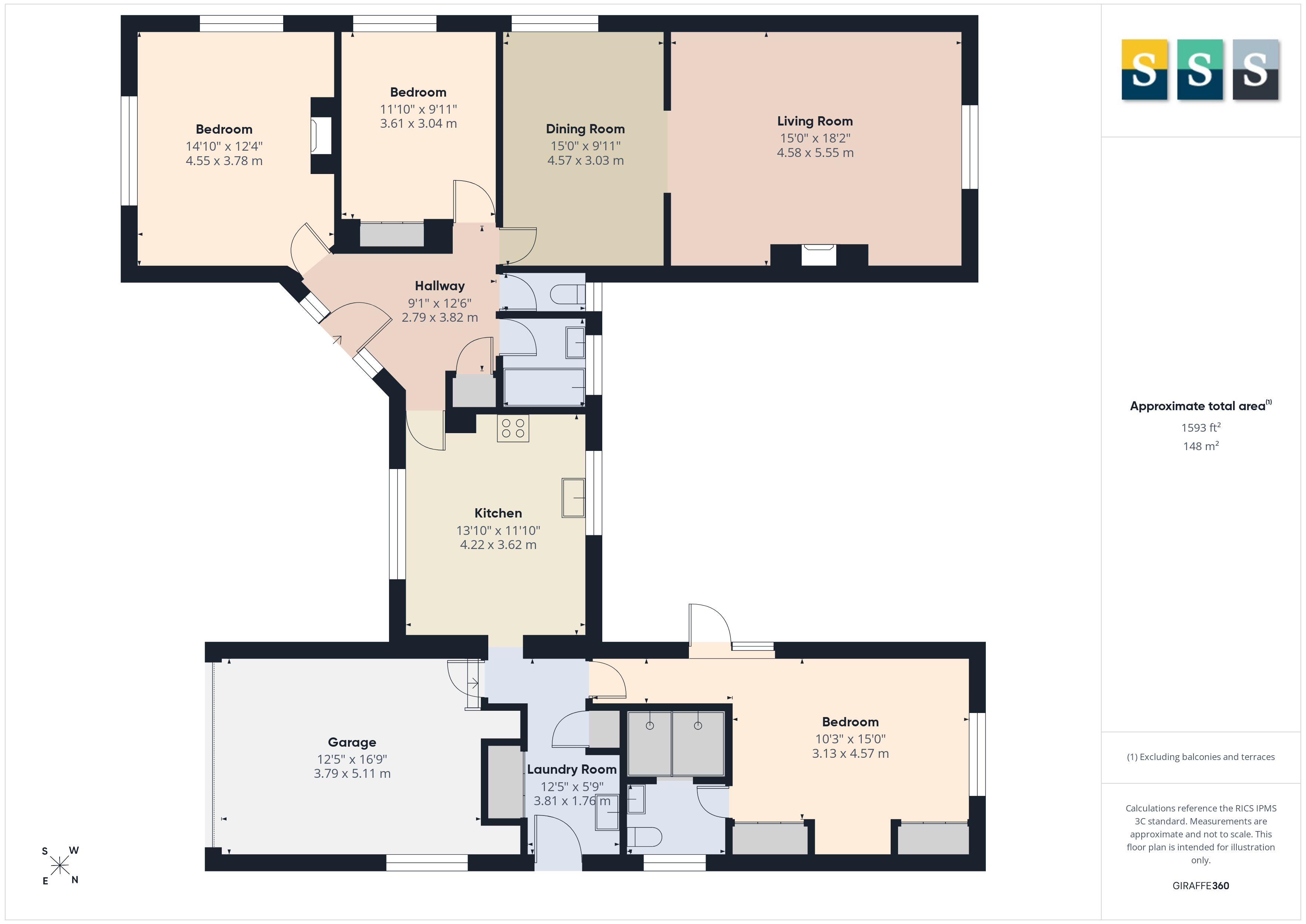 42, Sandy Lane, Hampshire floorplan