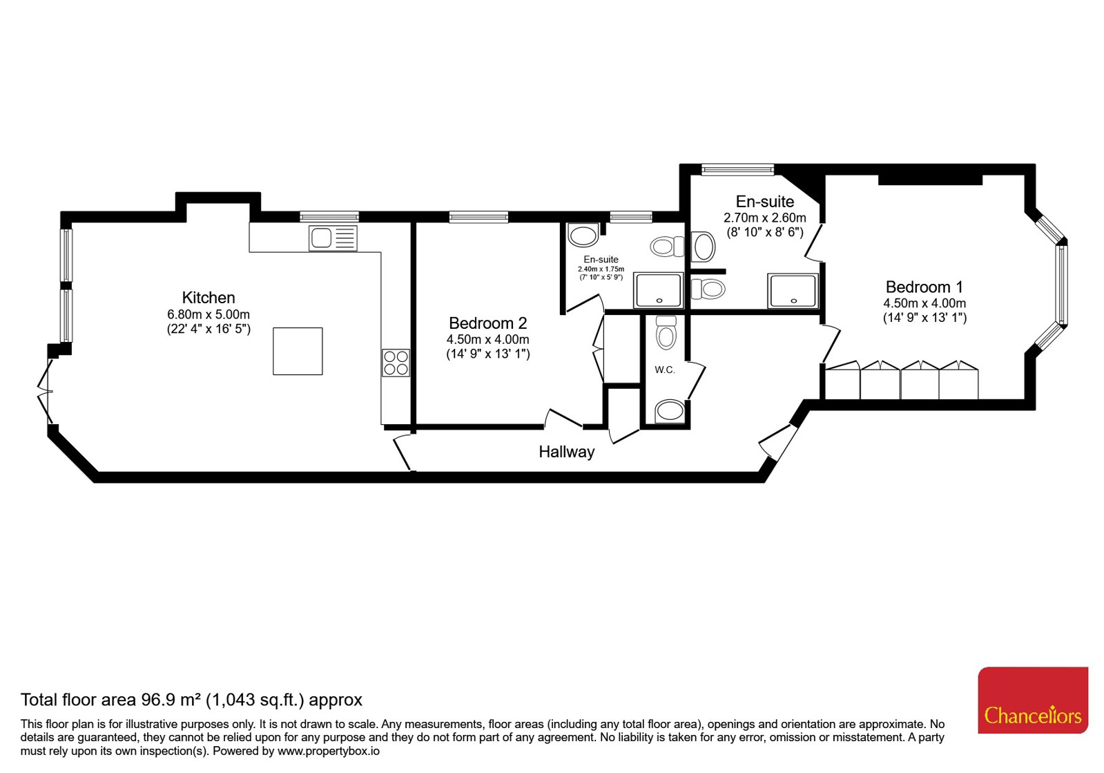 Beaufort Street, London floorplan
