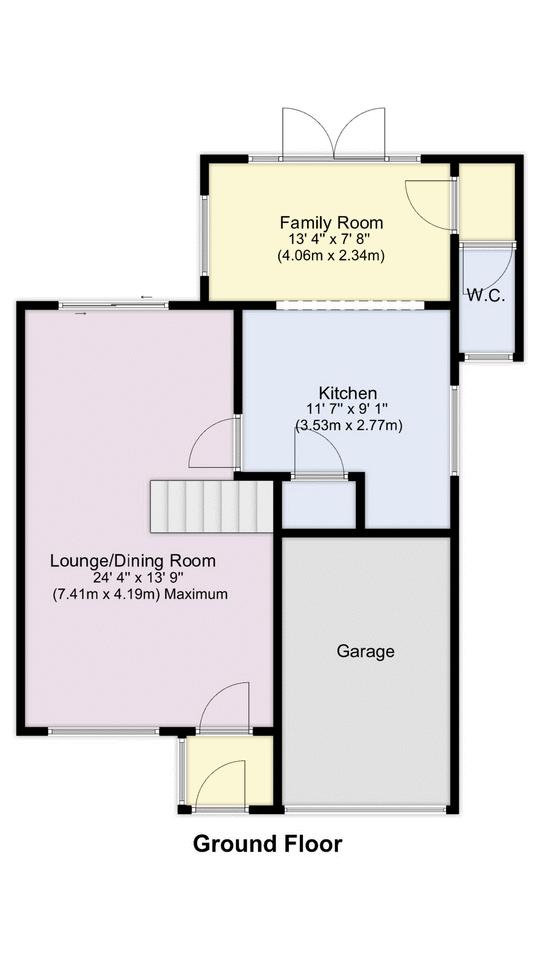 35, Holbrook Road, Fareham floorplan