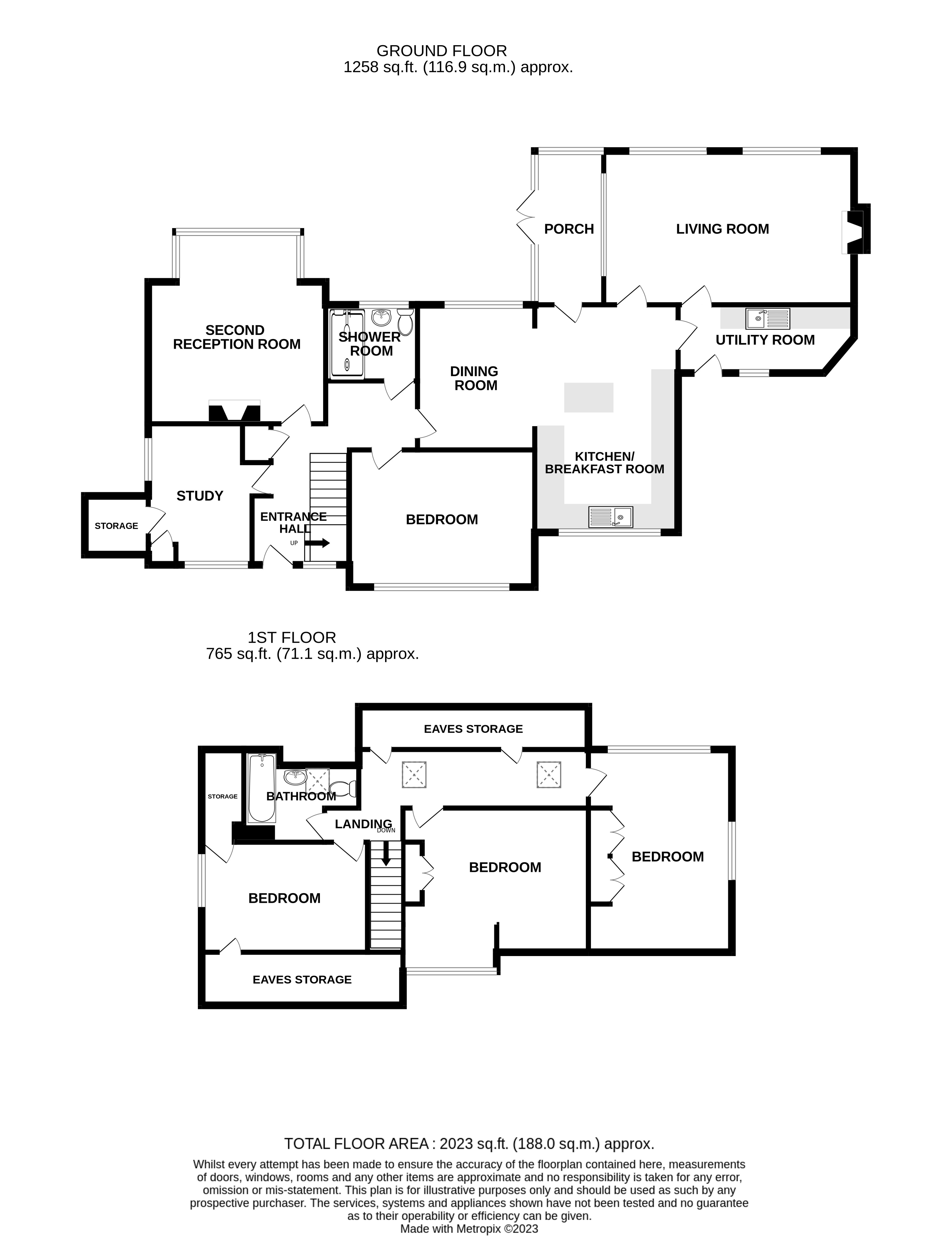 4, Michel Close, East Dean floorplan