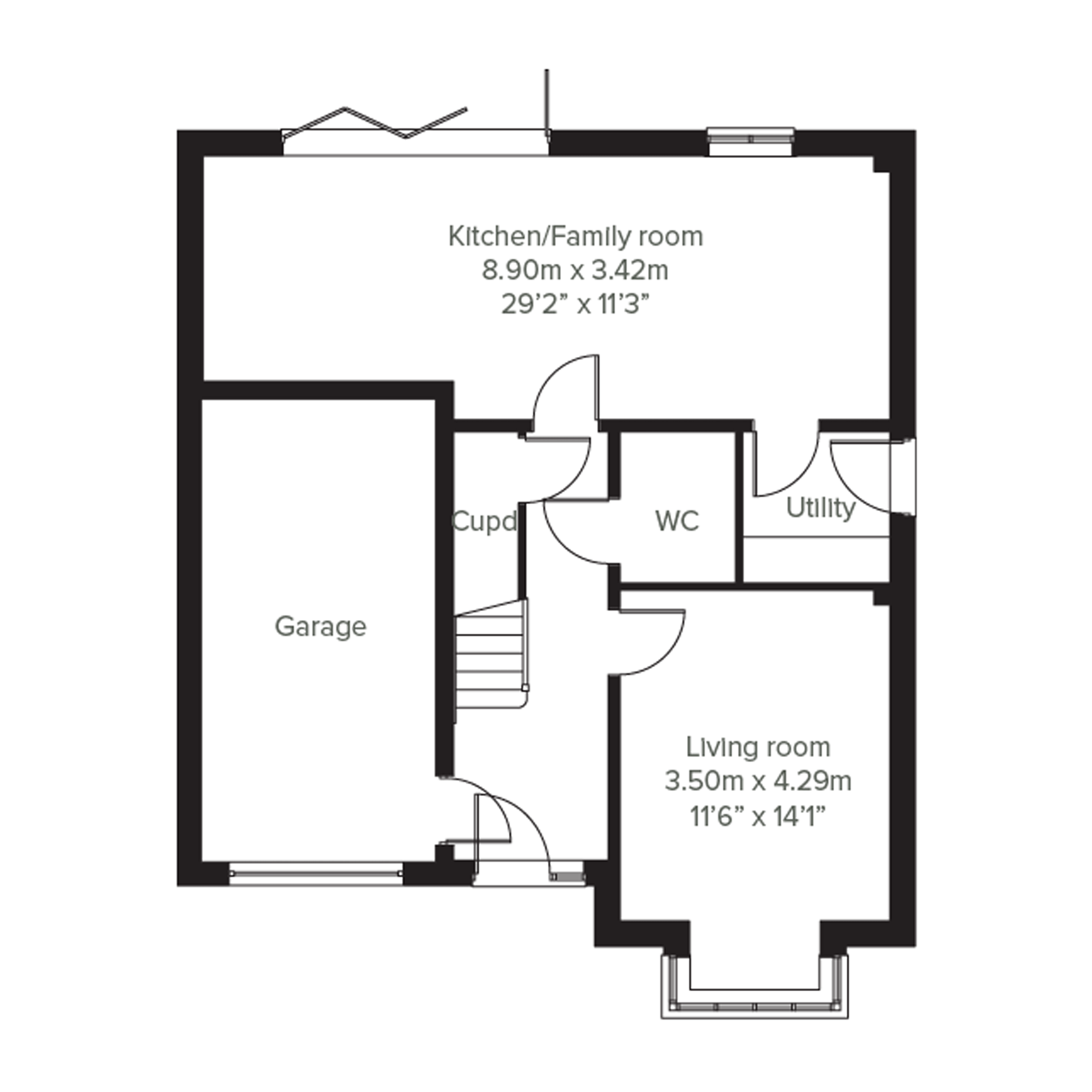 487, Westgate Park, Llanilltern, Creigiau, County Of Cardiff floorplan
