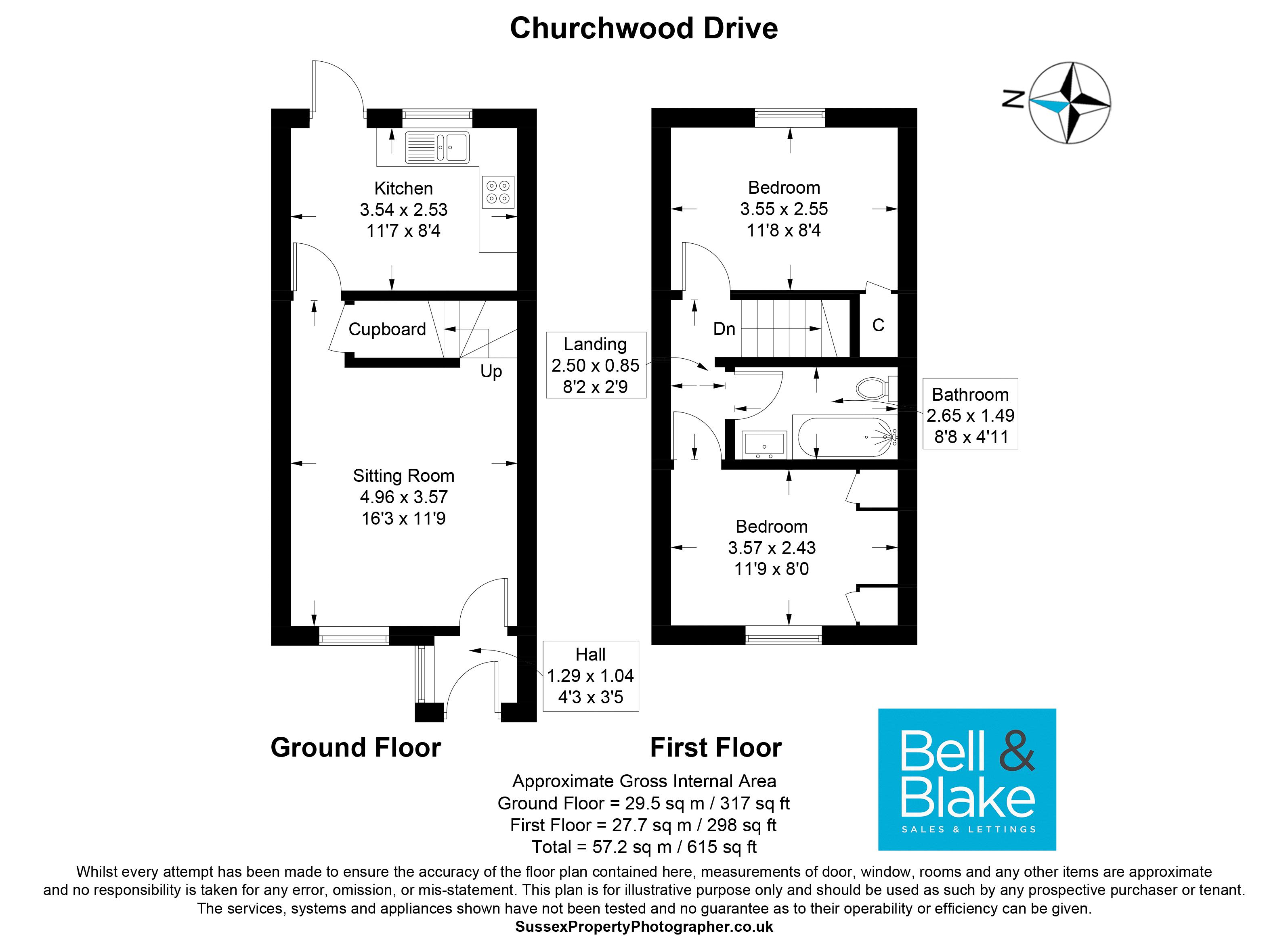 101, Churchwood Drive, Chichester floorplan