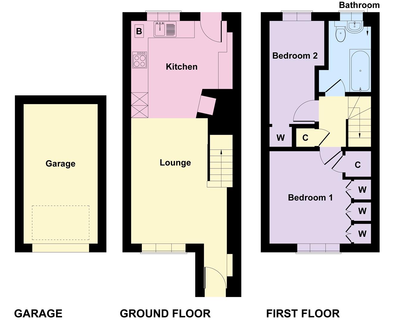 9, Parthia Close, Tadworth floorplan