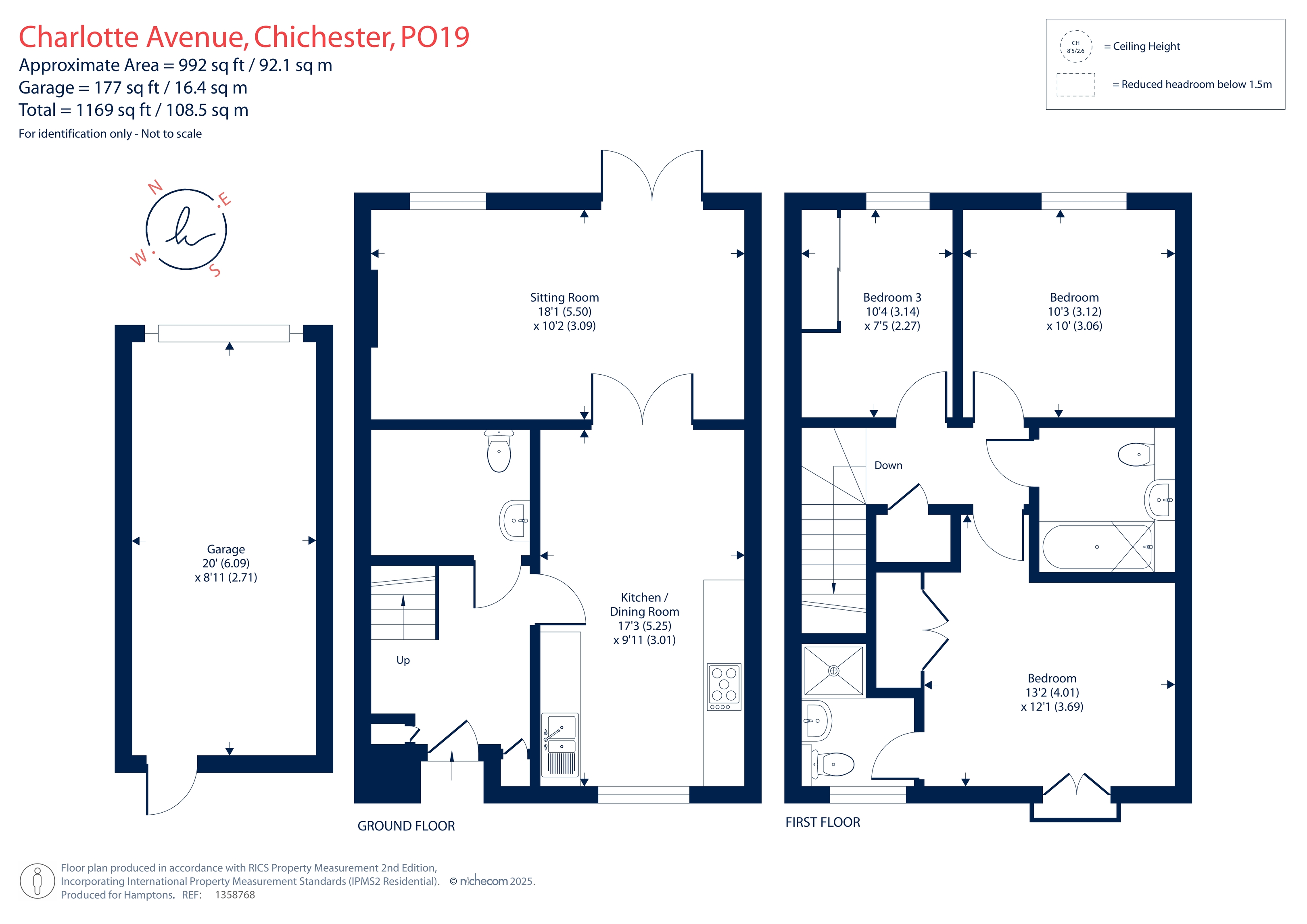 7, Charlotte Avenue, Chichester floorplan