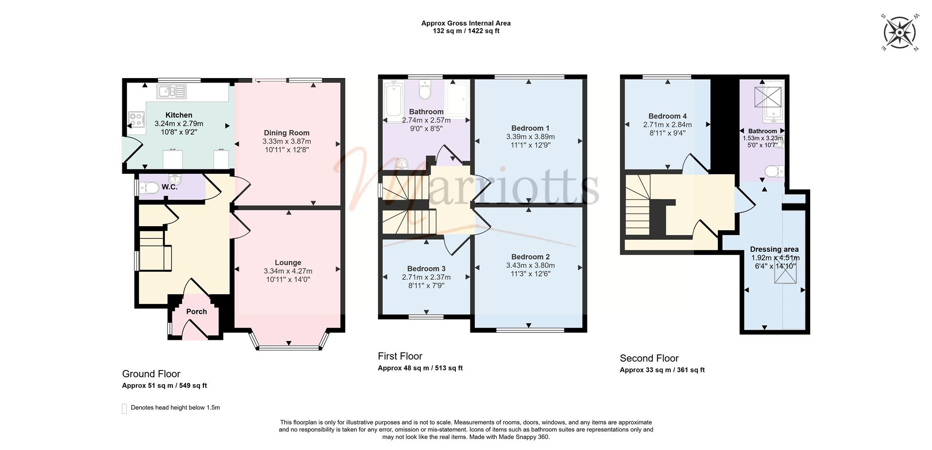 78, Breckhill Road, Nottingham floorplan