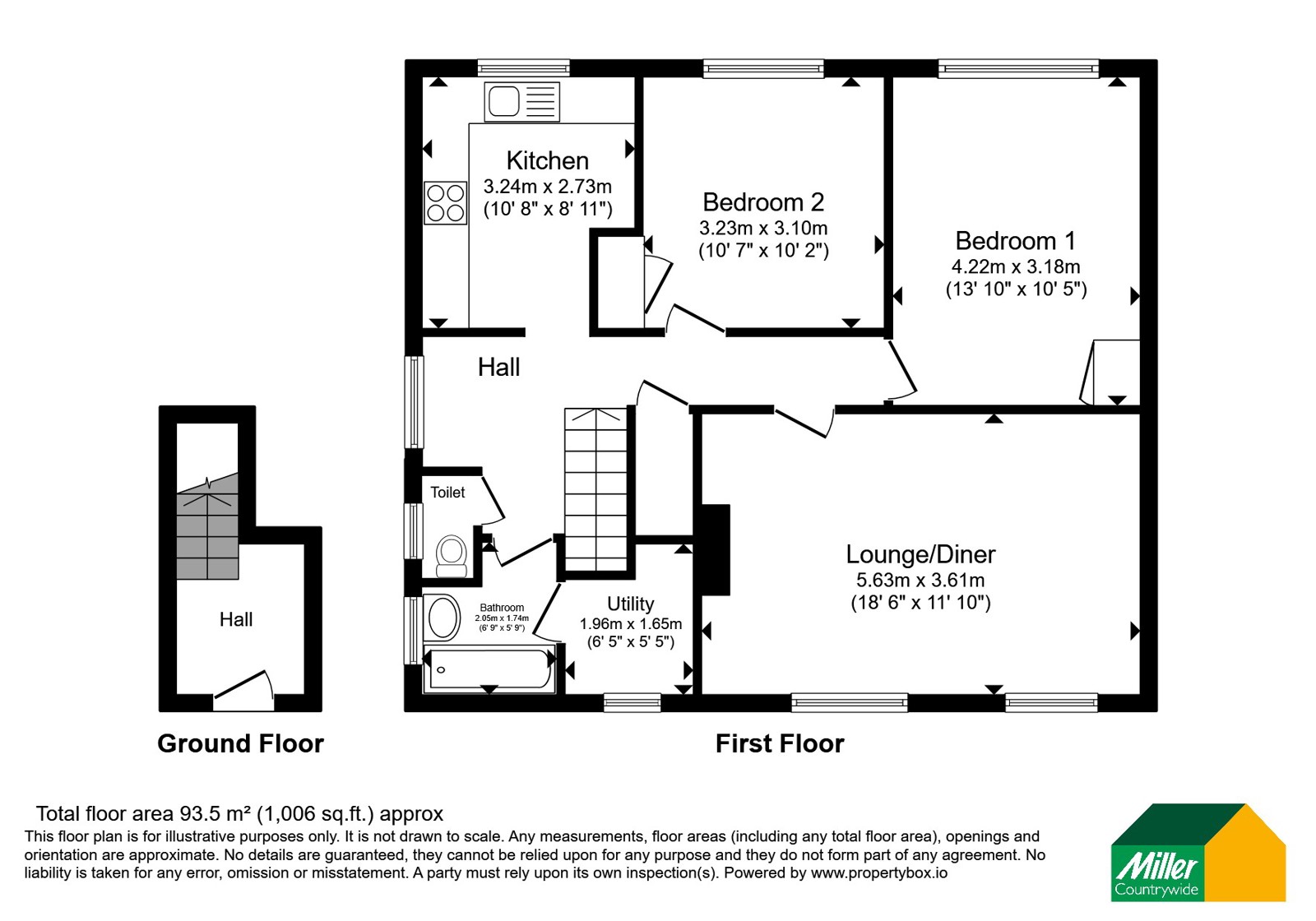 121, Taunton Avenue, Devon floorplan