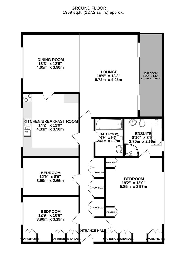 11, Darnhills, Radlett floorplan