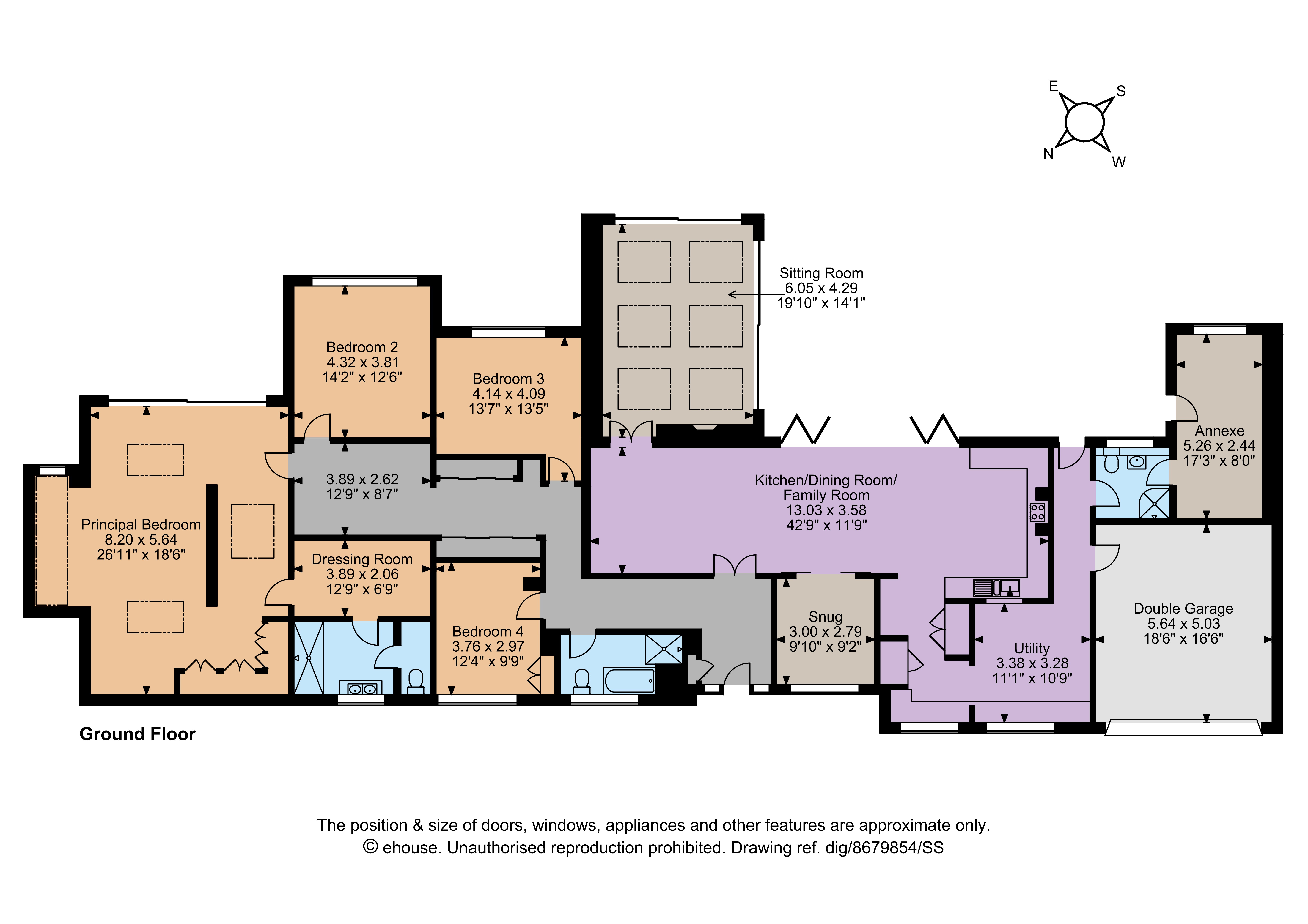 36, South Way, East Sussex floorplan