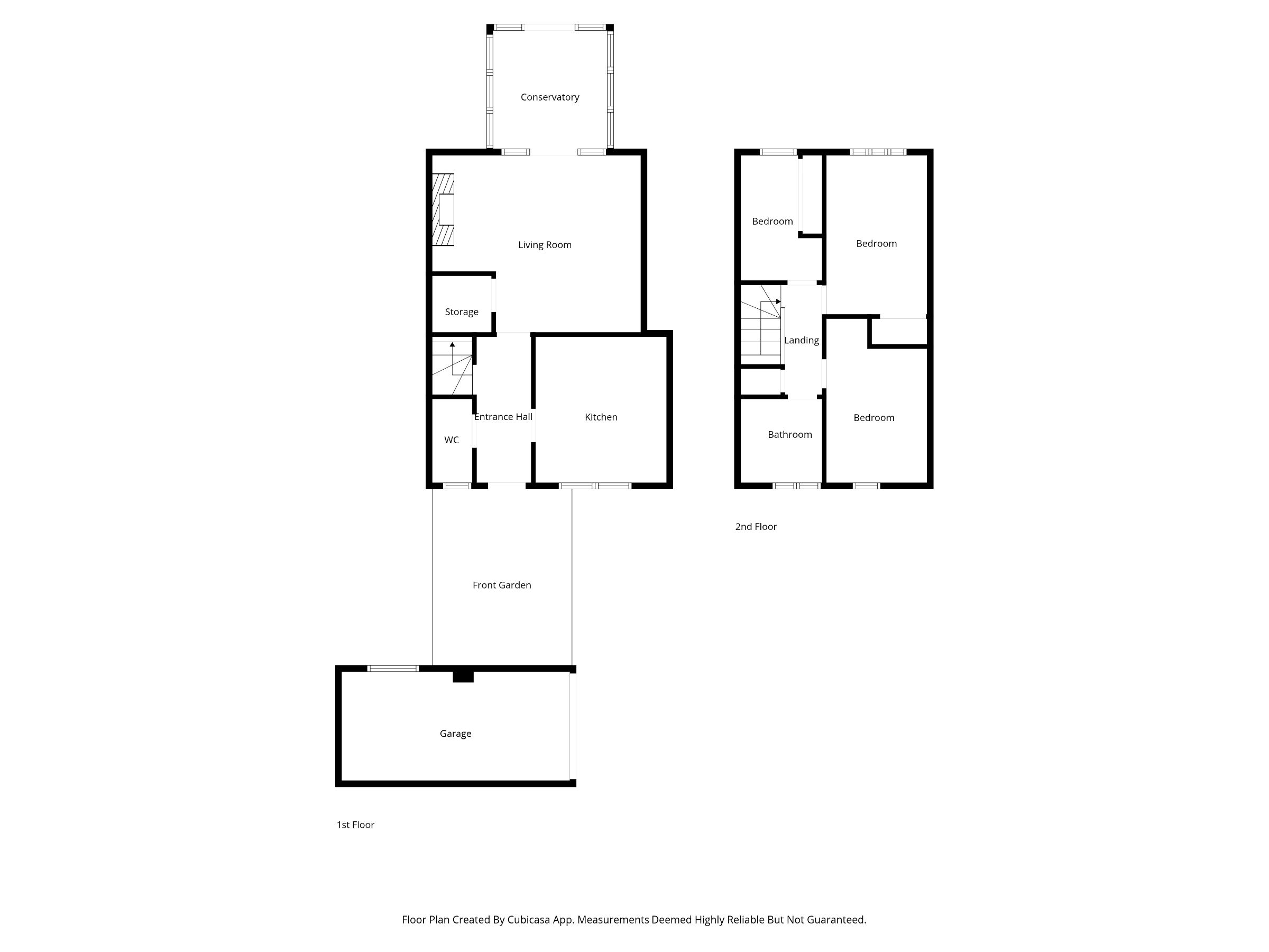2 Oaklands Court, Weston, Crewe floorplan