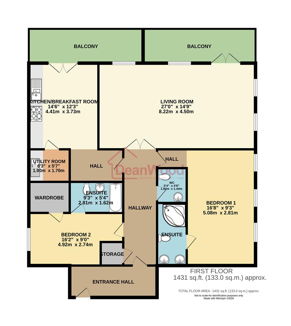 Apartment 9, Douglas Head Apartments, Douglas floorplan