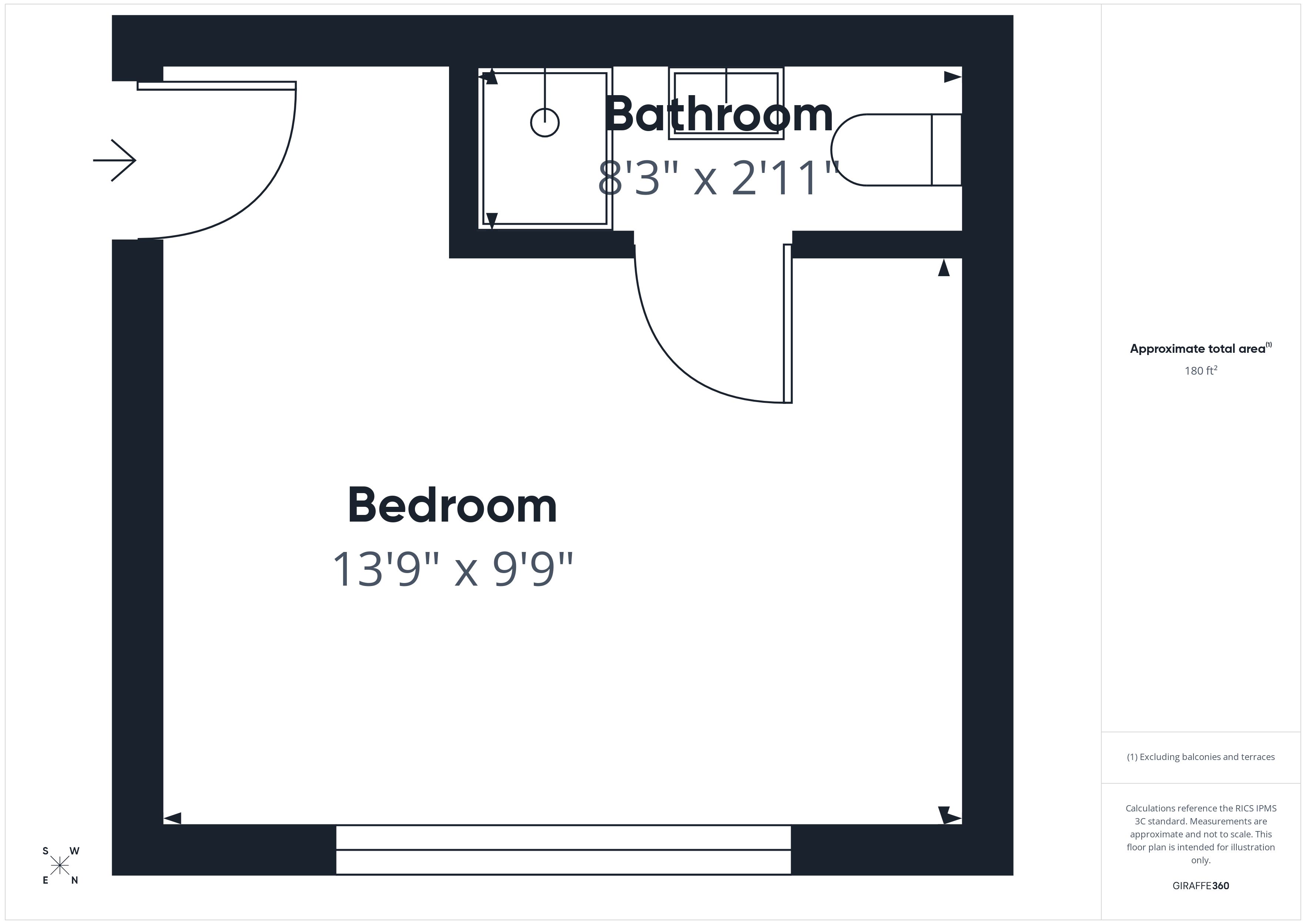 Room 2, 26, Albert Street, Slough floorplan