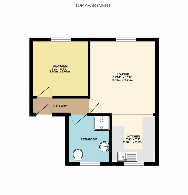 44, East Street, Weymouth floorplan