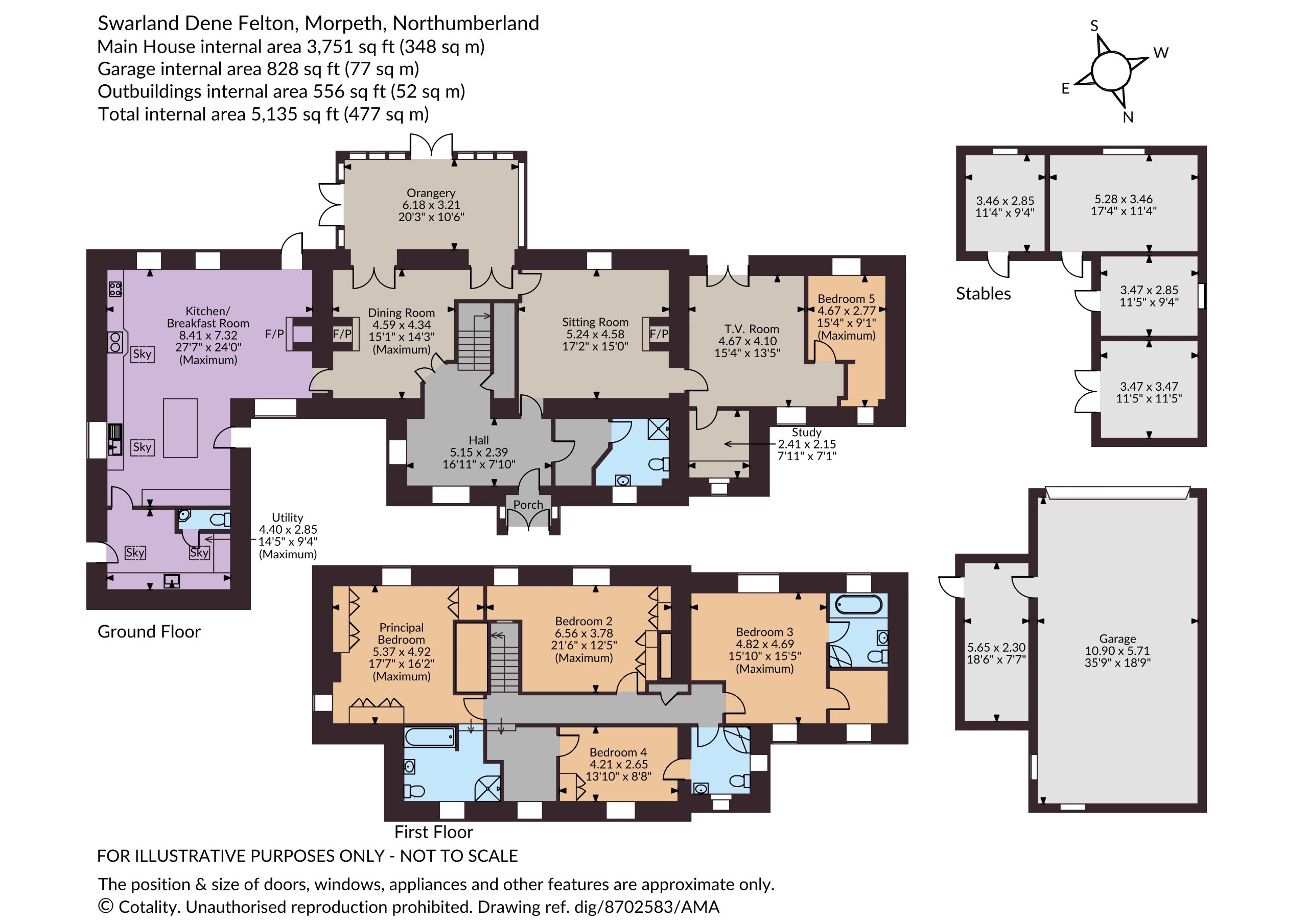 Swarland Dene,, Felton, Northumberland floorplan