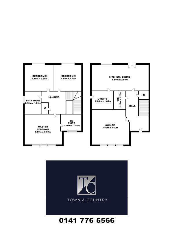 5, Kirkmill Place, Moodiesburn floorplan
