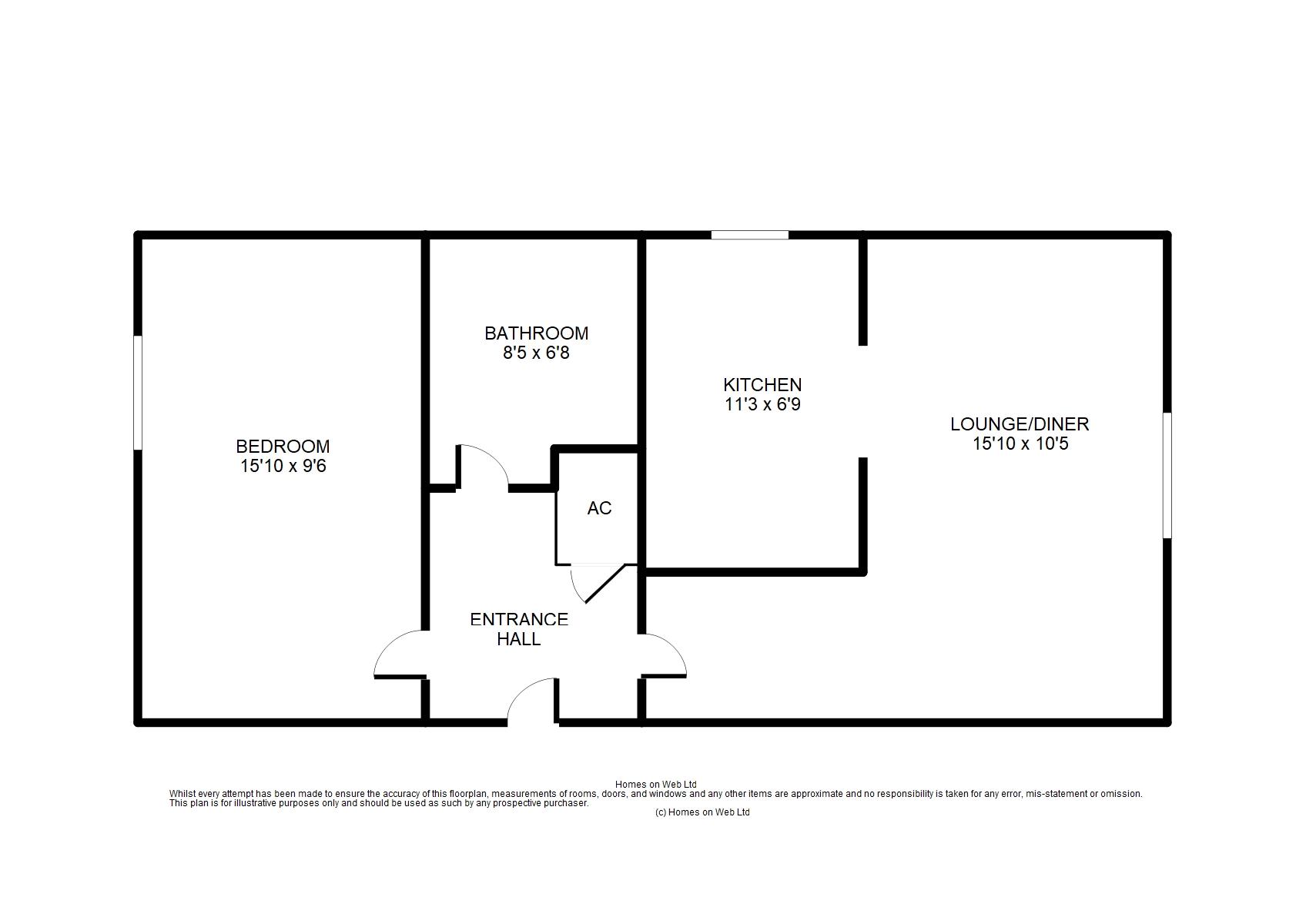 Wodell Drive, Wolverton MK12, 1 bedroom flat for sale 64342557
