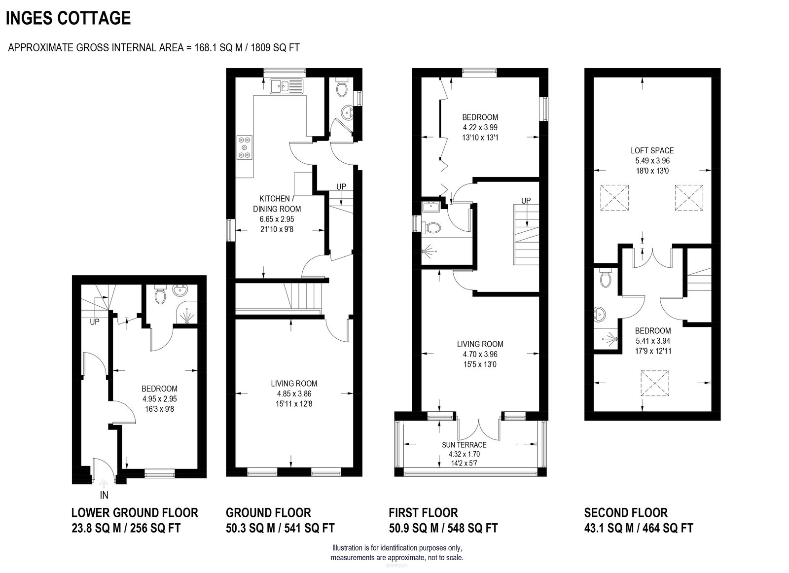 Ings Cottage, Main Road, Sheffield floorplan