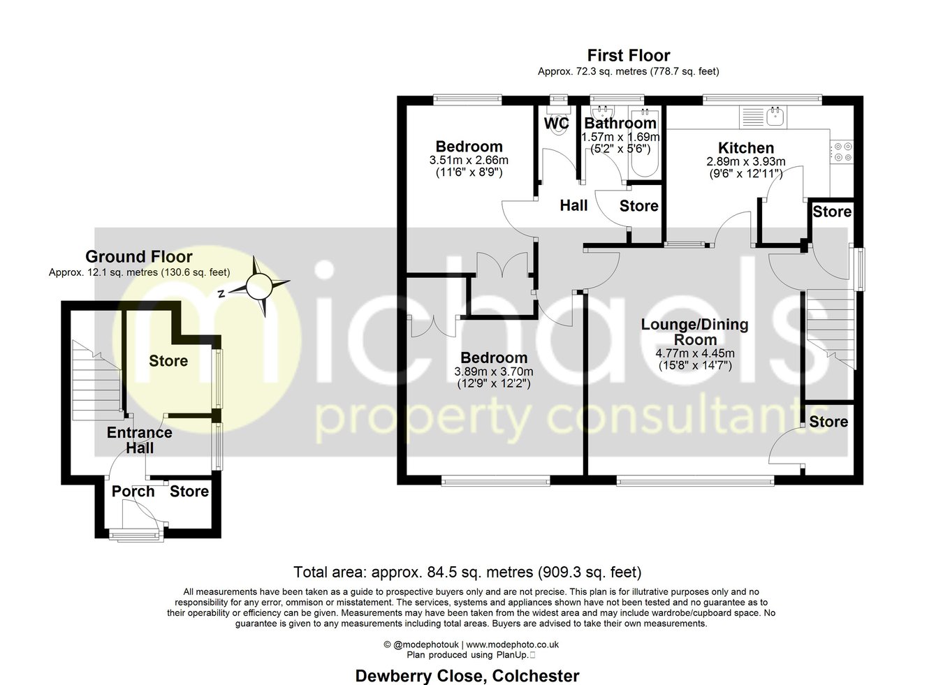 18, Dewberry Close, Colchester floorplan