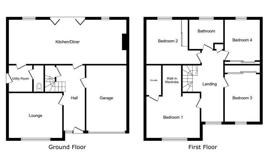 7, Holly Way, Morpeth floorplan