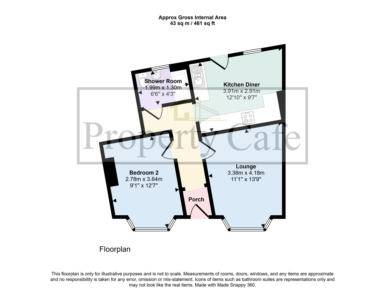 Sea Road, Bexhill-on-Sea, TN40 floorplan