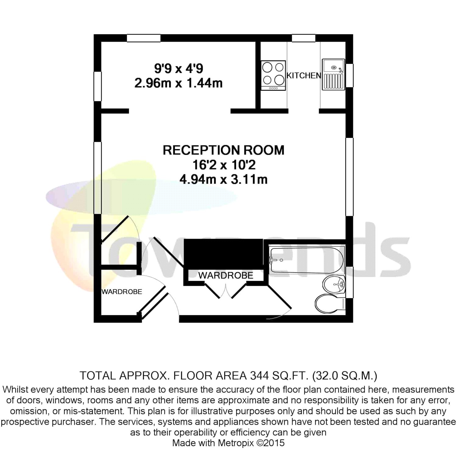 1 Bedrooms Flat for sale in Davidson Road, Croydon CR0