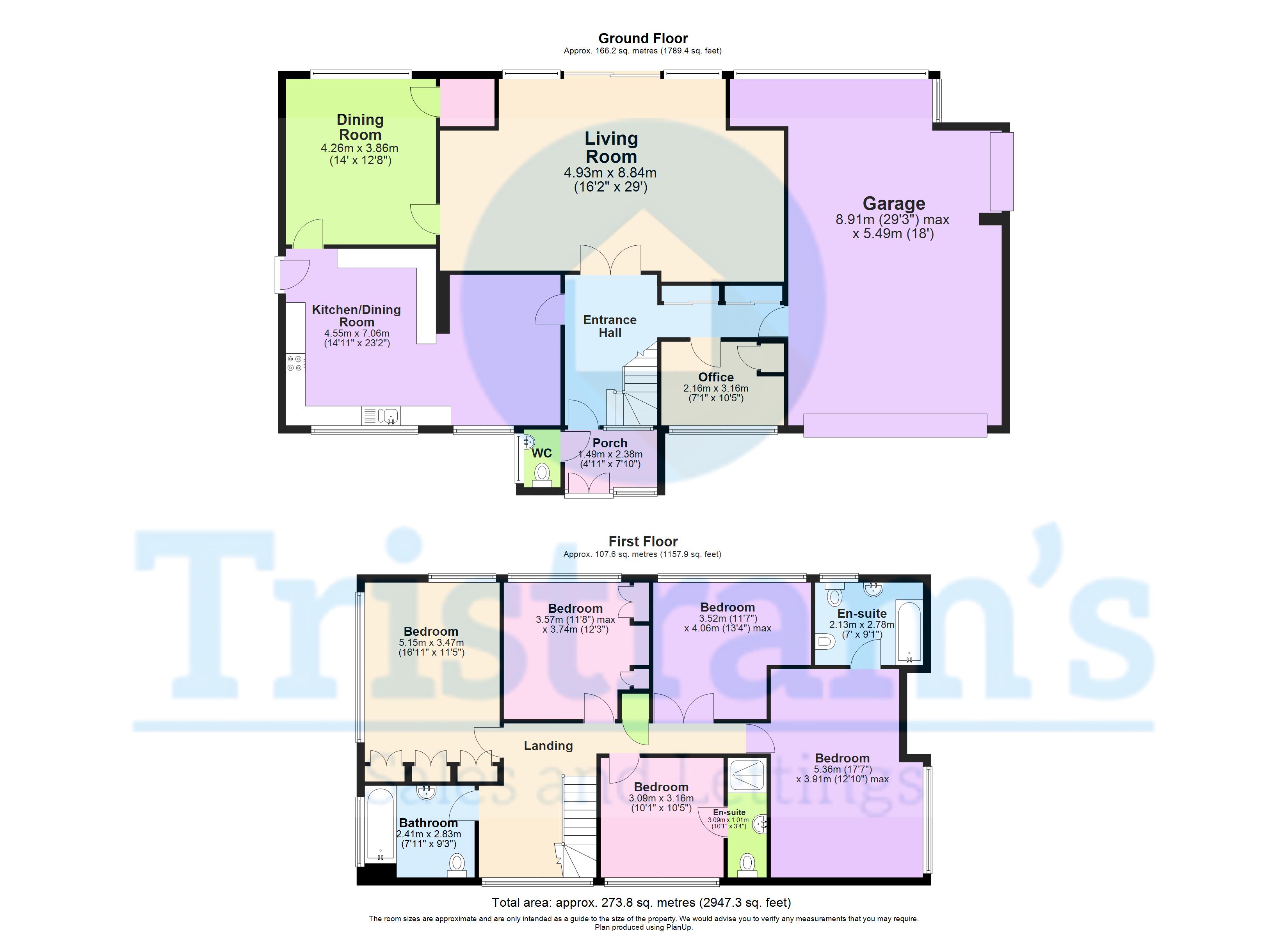 32, Claremont Avenue, Nottingham floorplan