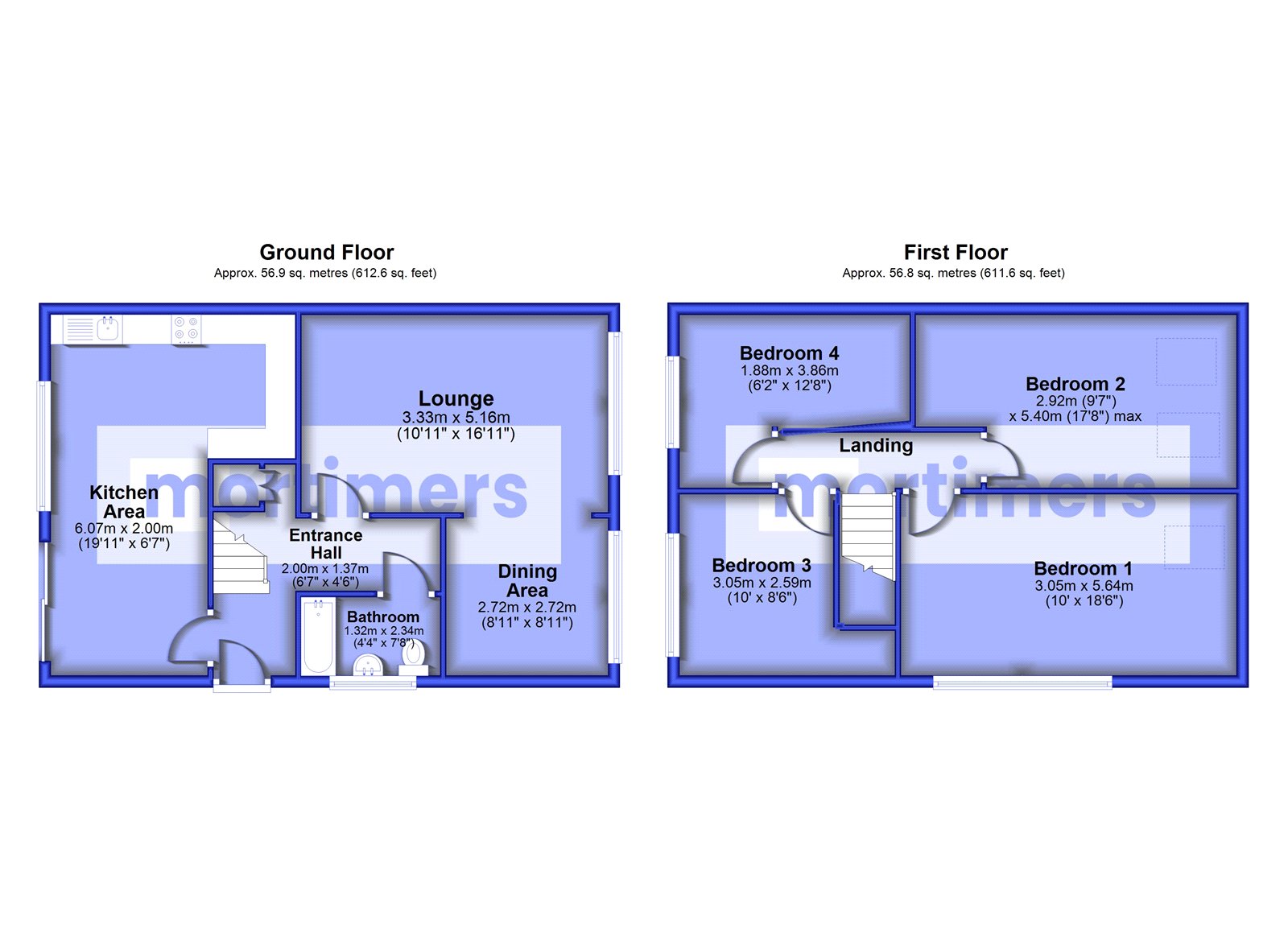 72, Pasturelands Drive, Clitheroe floorplan