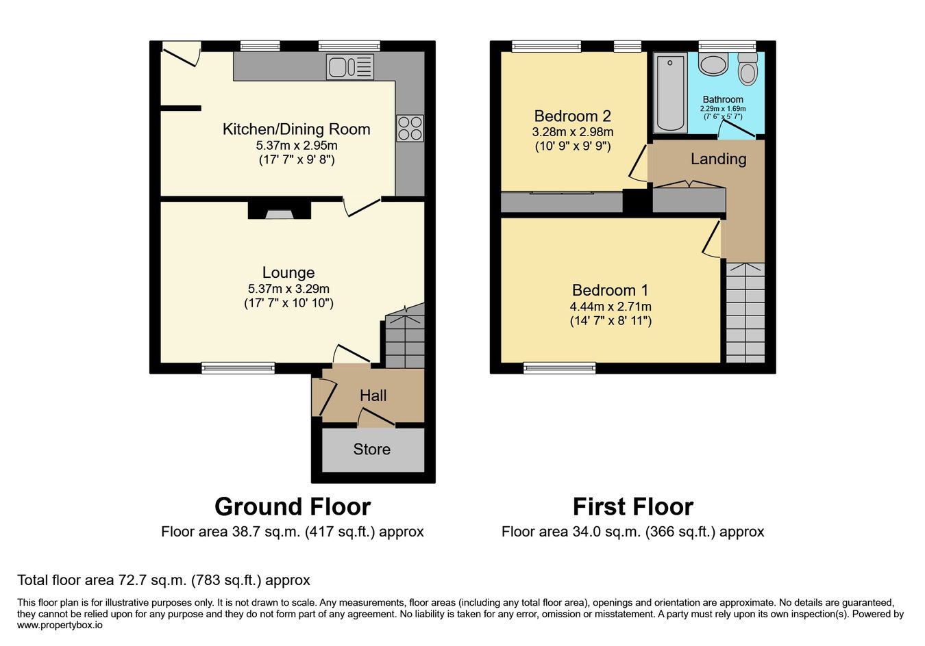15, Highfields, Wrexham floorplan