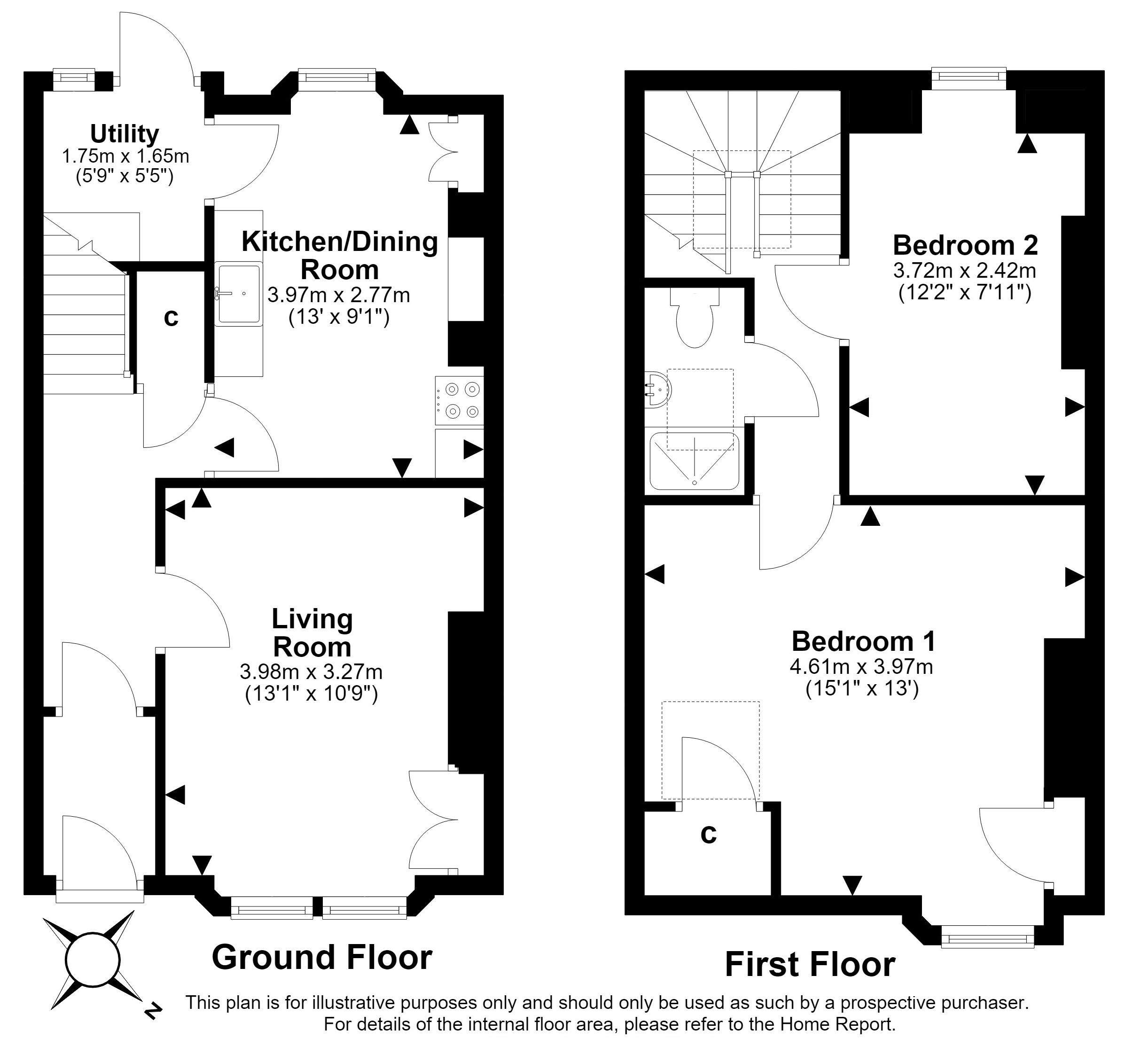11, Mentone Avenue, Portobello, Edinburgh, Edinburgh floorplan