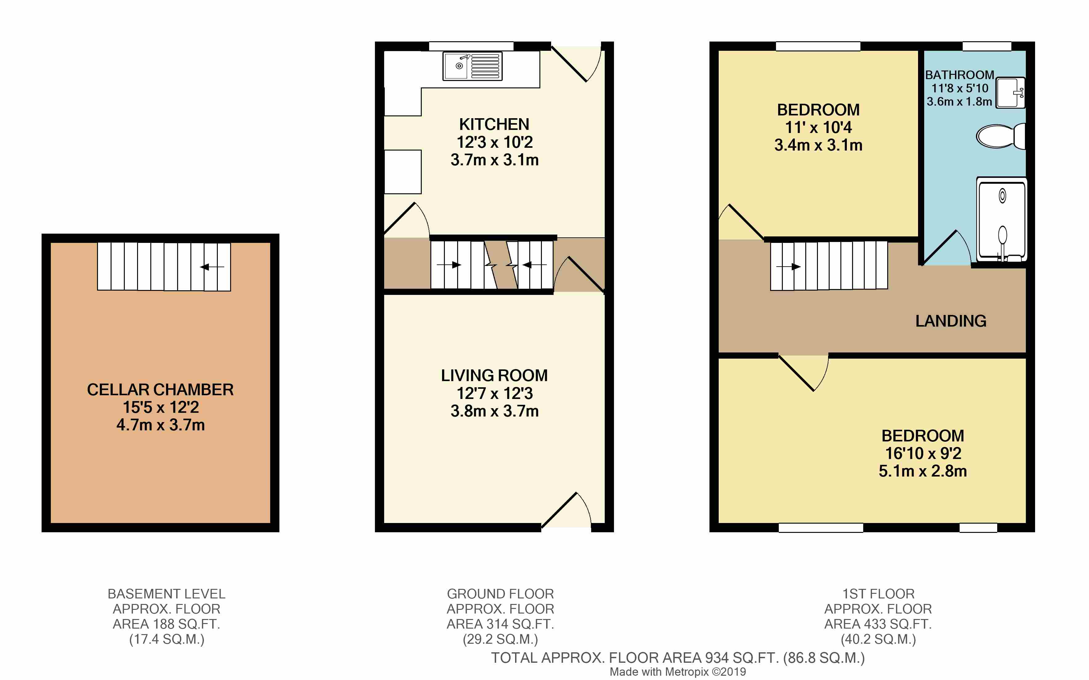 34, Ellen Street, Stockport floorplan
