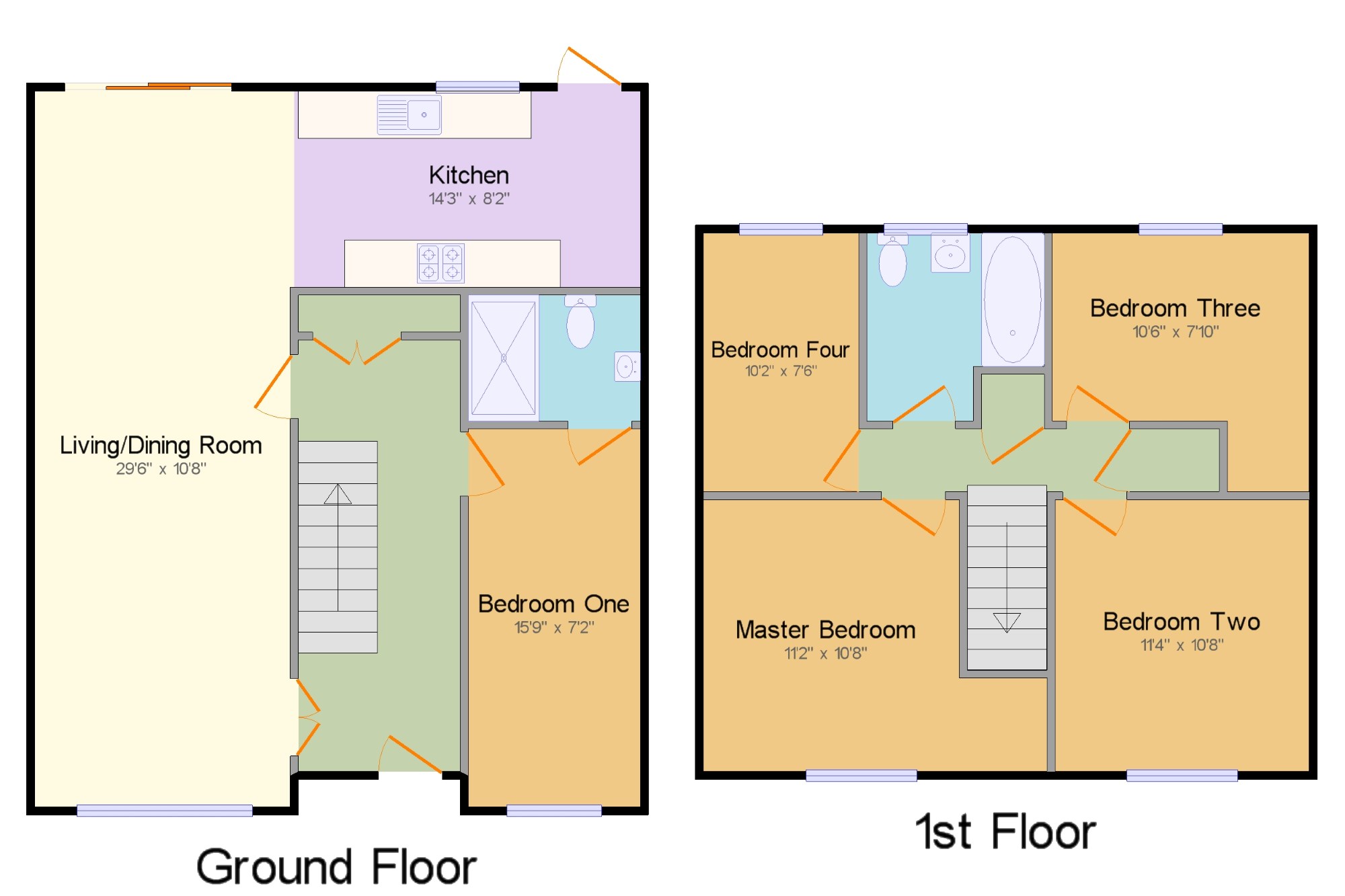 5 Bedrooms Semi-detached house for sale in Dovedale Crescent, Southgate, Crawley, West Sussex RH11