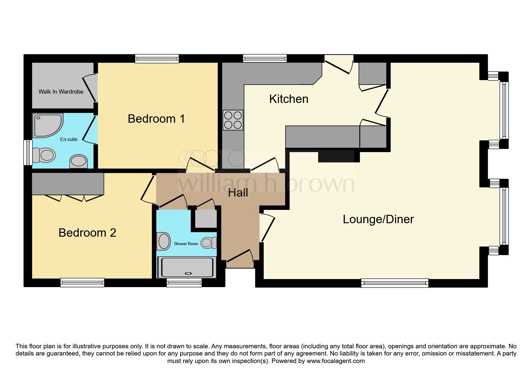 12, Plumtree Mobile Home Park, King's Lynn floorplan
