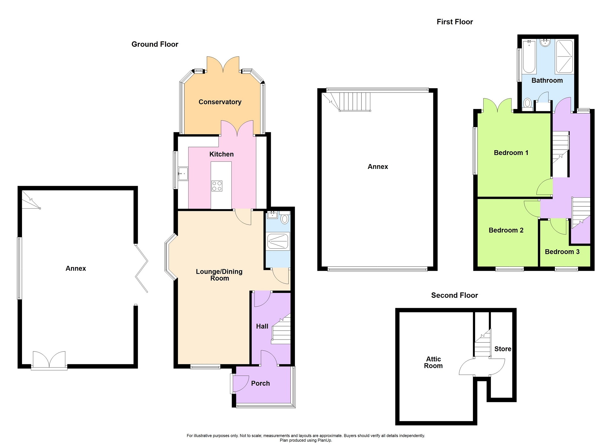 1, Gorsto Road, Rhiwfawr floorplan