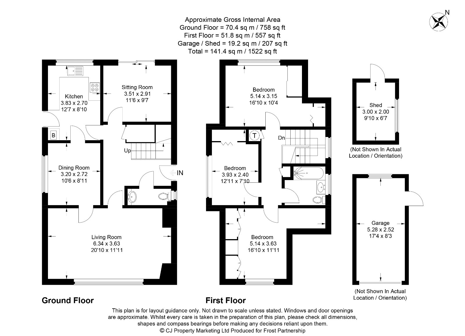 52, Chessfield Park, Amersham floorplan