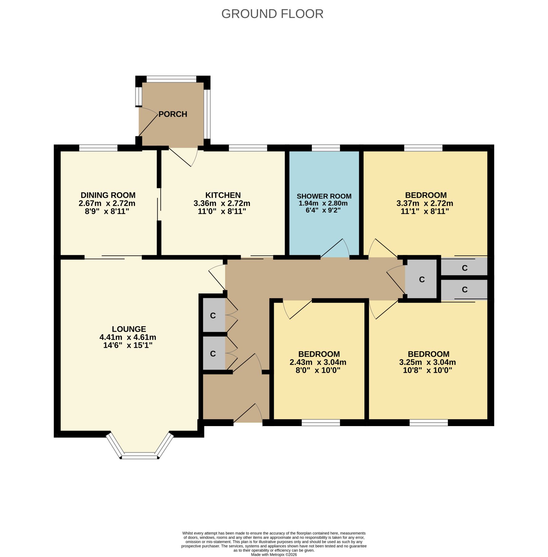 2, Dunbar Avenue, Kirkcudbright floorplan