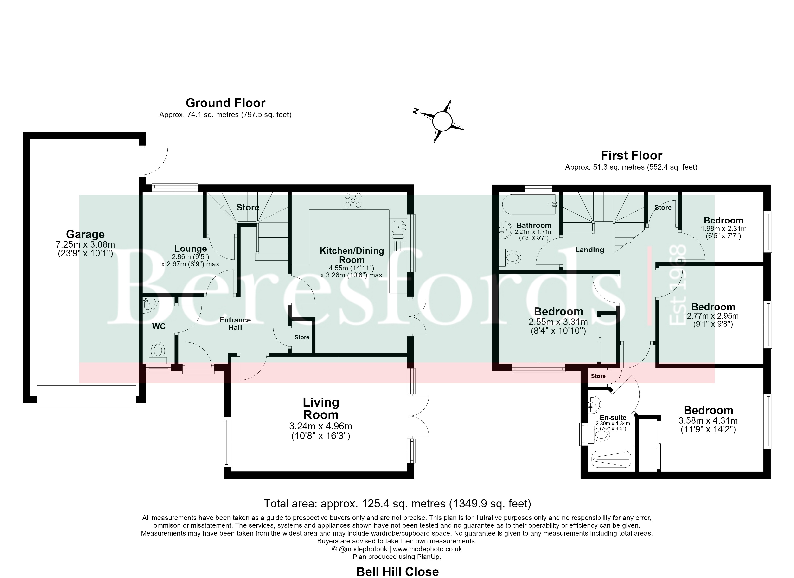 Bell Hill Close, Essex floorplan