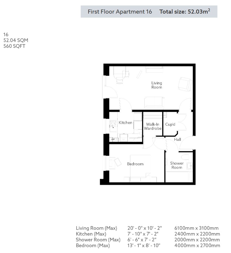 Plot 16, Romeo Place,, Romeo Place, Warwickshire floorplan