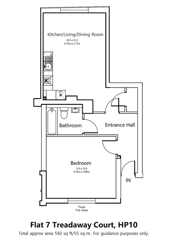 7 Treadaway Court,, Treadaway Hill, High Wycombe floorplan