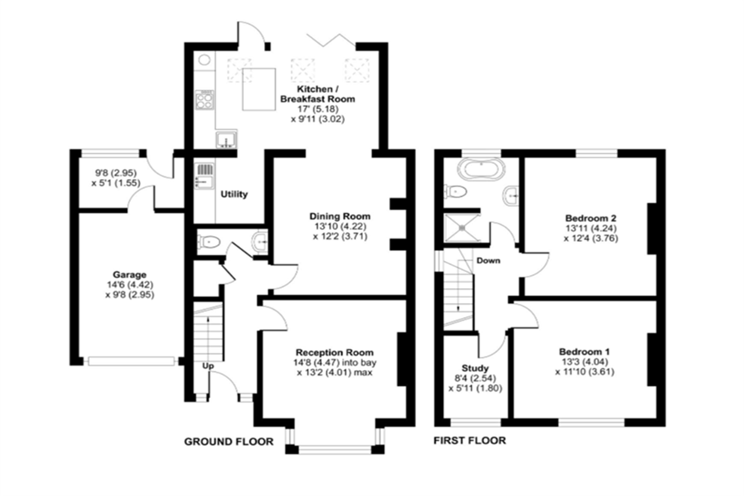 11, Wycliffe Avenue, Wilmslow floorplan