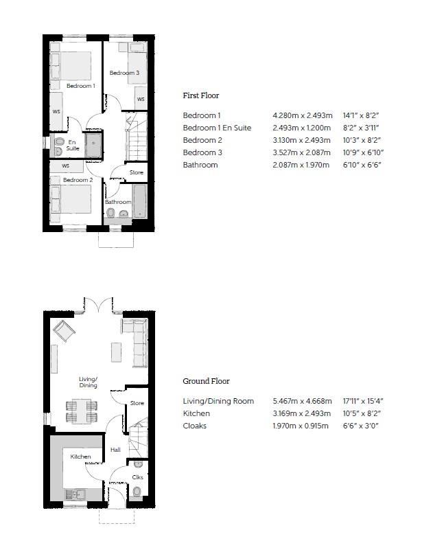 172 The Turner, 3, Mosaic Mews, Blandford Forum floorplan