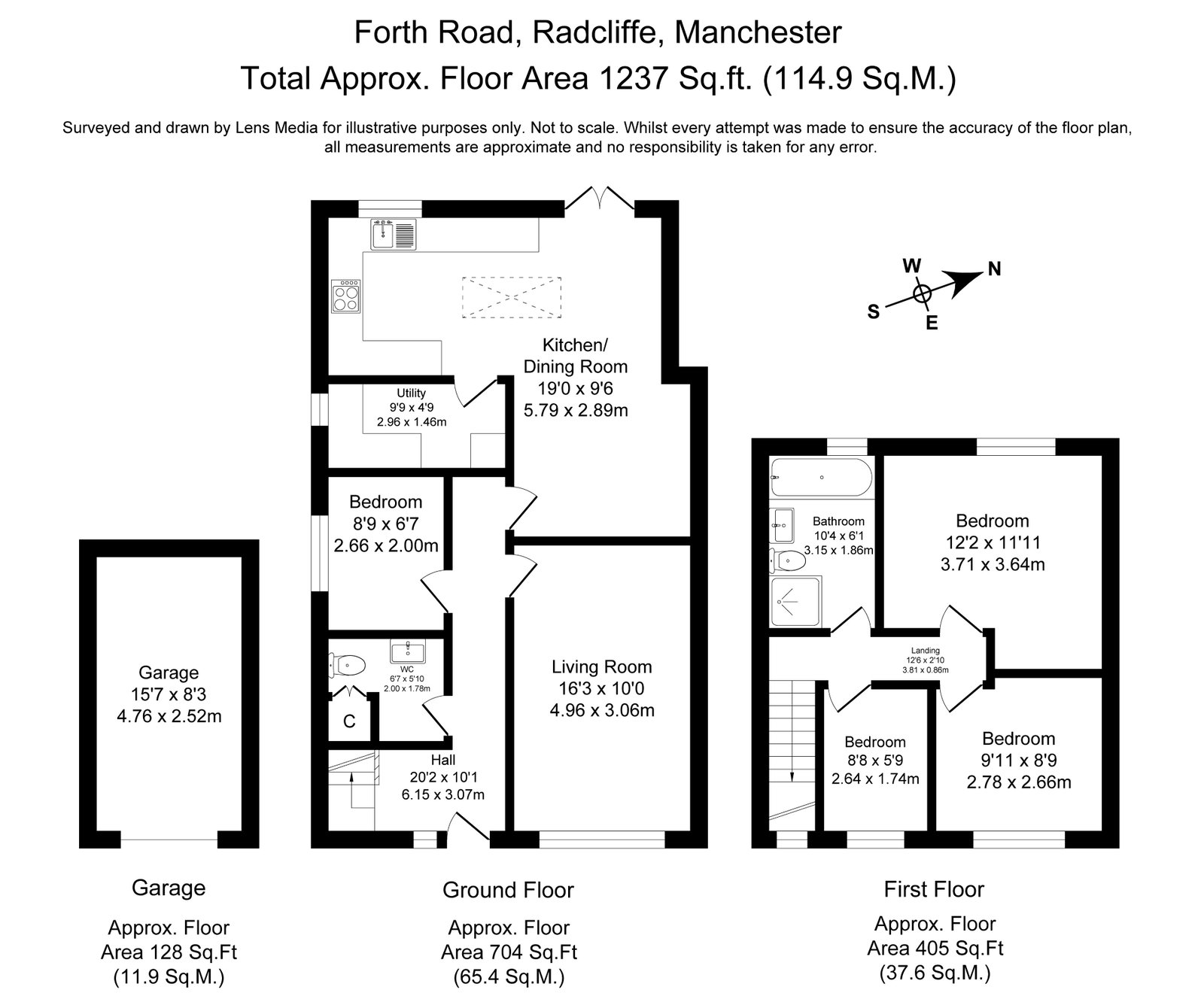 9, Forth Road, Manchester floorplan