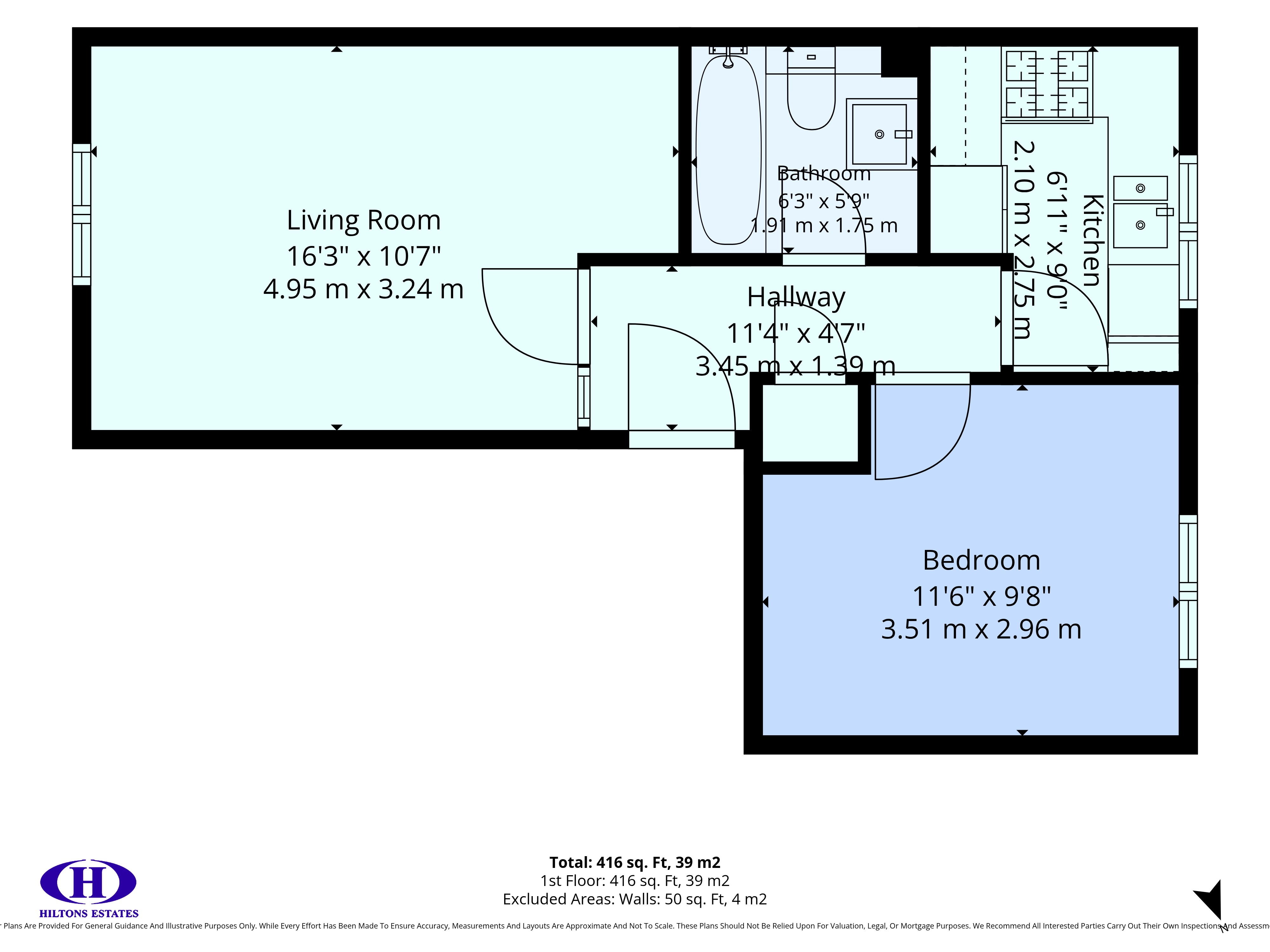 44, Lowden Road, Southall floorplan