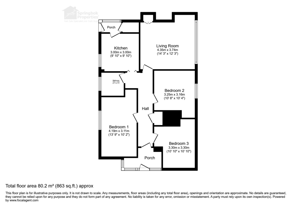 10, Pitmedden Road, Aberdeen floorplan