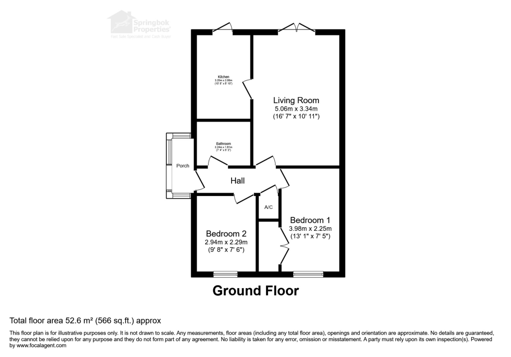 39, Fitzwilliam Avenue, Fareham floorplan