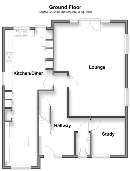 London Road, Farningham floorplan