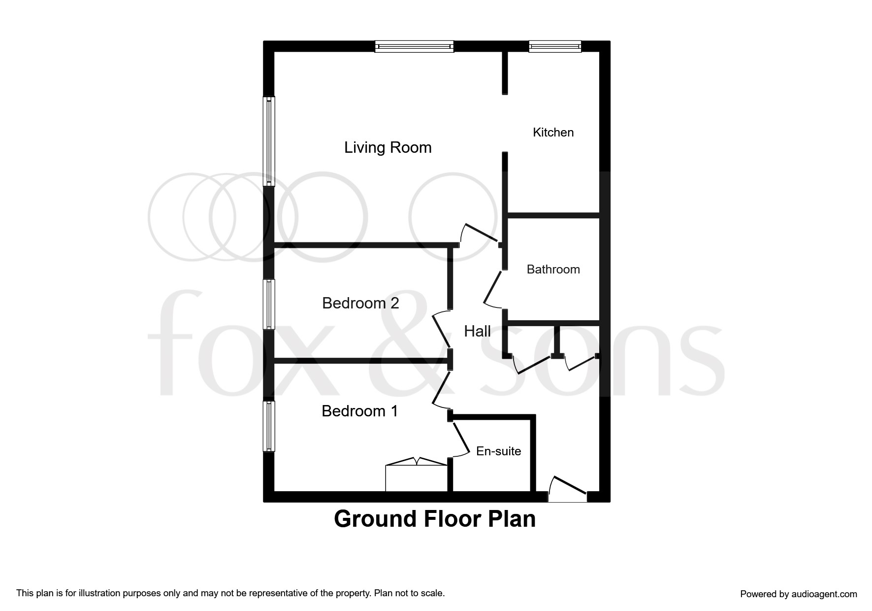 2 Bedrooms Flat for sale in Farriers Lea, Haywards Heath RH16